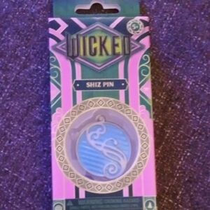 Wicked Shiz Pin - Blue and Pink